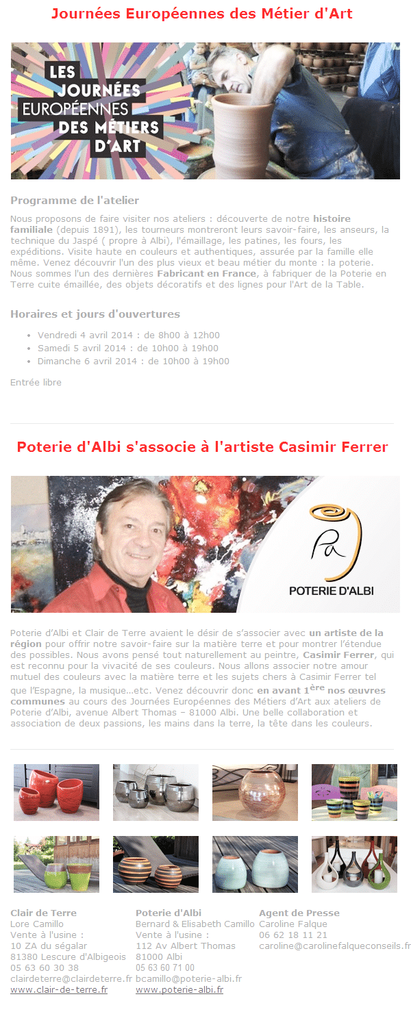 Dates De Nos Journées Portes Ouvertes Et Présence Casimir Ferrer