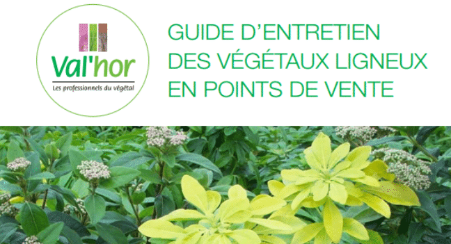 VALHOR PUBLIE LE GUIDE D'ENTRETIEN DES VEGETAUX LIGNEUX | www.Jardinerie-Animalerie-Fleuriste.fr