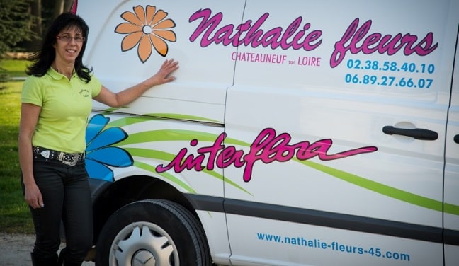 LOIRET - NATHALIE FLEURS 30 ANS AVEC INTERFLORA ! | www.Jardinerie-Animalerie-Fleuriste.fr