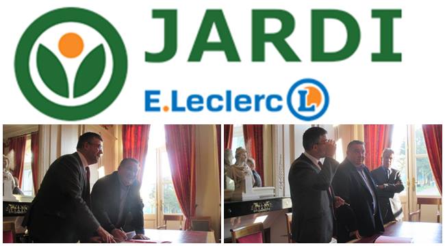 MEUSE - SIGNATURE EN MAIRIE POUR UNE FUTURE JARDINERIE E-LECLERC | www.Jardinerie-Animalerie-Fleuriste.fr