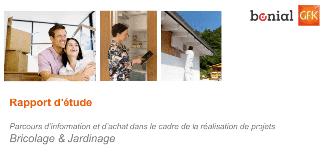 ETUDE BONIAL-GFK - BRICOLAGE JARDINAGE - IMPORTANCE DU DIGITAL | www.Jardinerie-Animalerie-Fleuriste.fr