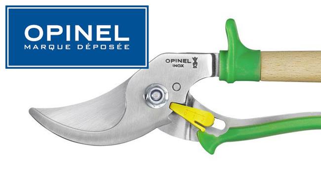 JARDINERIE - TESTEZ LE NOUVEAU SECATEUR OPINEL | www.Jardinerie-Animalerie-Fleuriste.fr