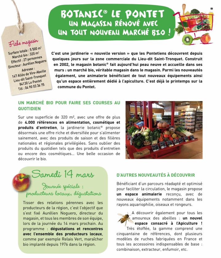 BOTANIC PONTET