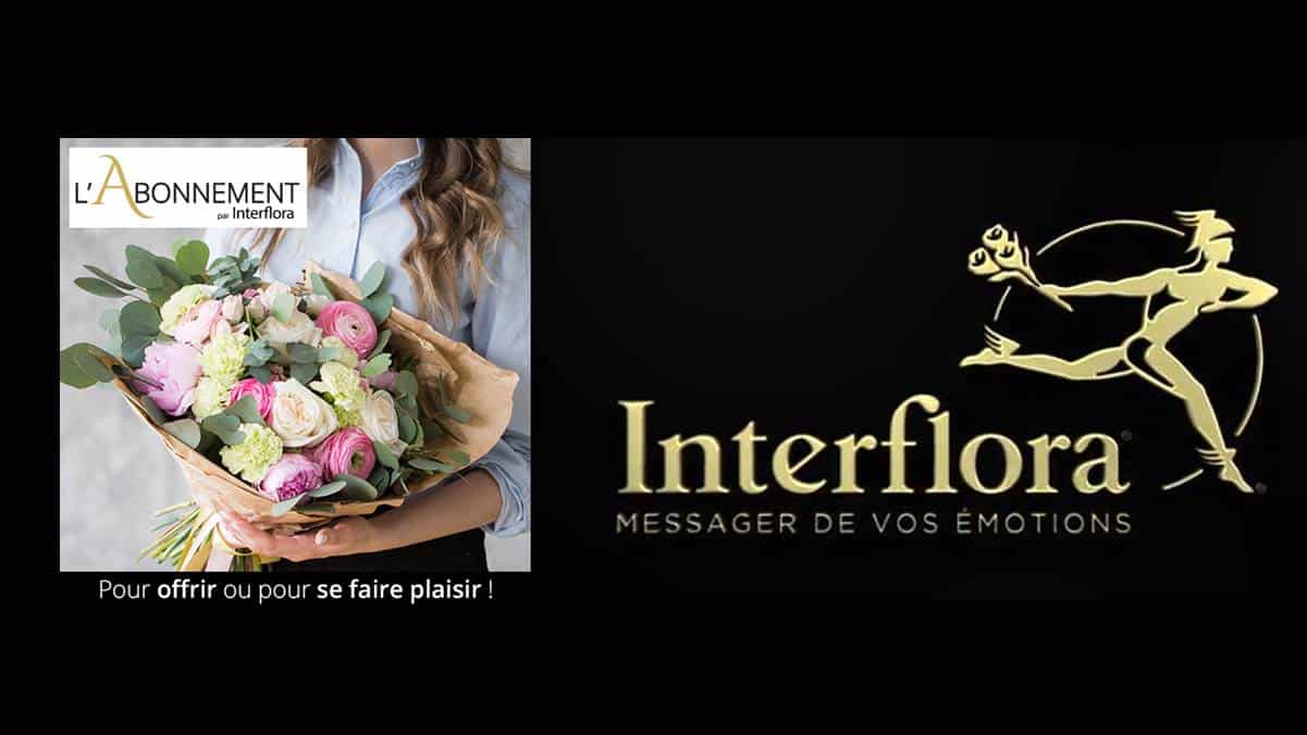 Interflora lance l’Abonnement Floral - Des fleurs livrées tout au long ...