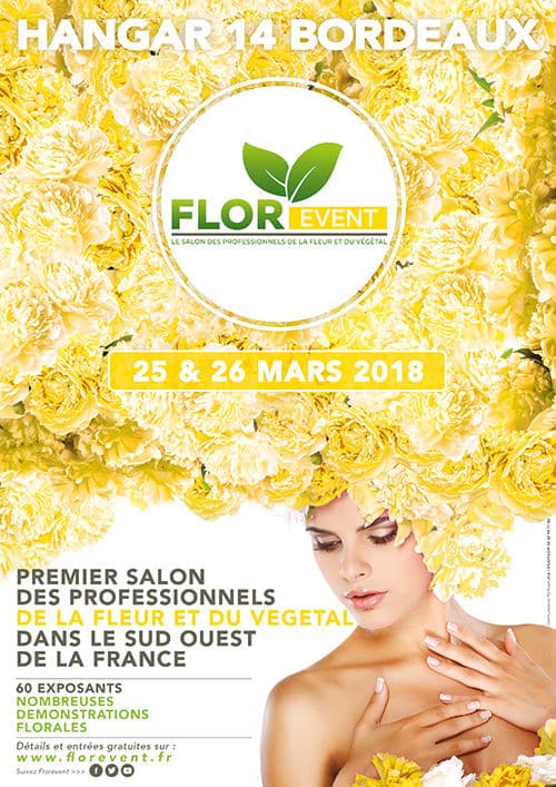 Salon Bordeaux 2018 – Une première en Nouvelle-Aquitaine pour les Fleuristes