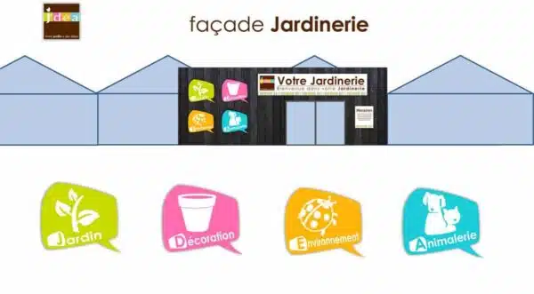 Pour ses 10 ans, le réseau de jardineries J’DEA s’offre une nouvelle signature !