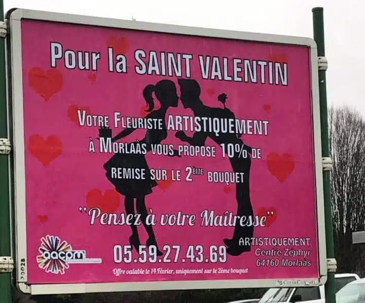 st valentin Maitresse - JAF-info Fleuriste