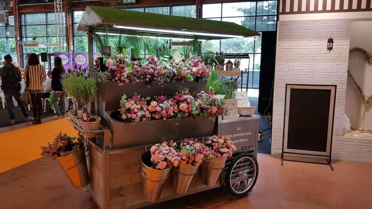 [Brève] Salon Du Végétal 2018 - Larbaletier - Nouveauté - Le Chariot Floral Réfrigéré