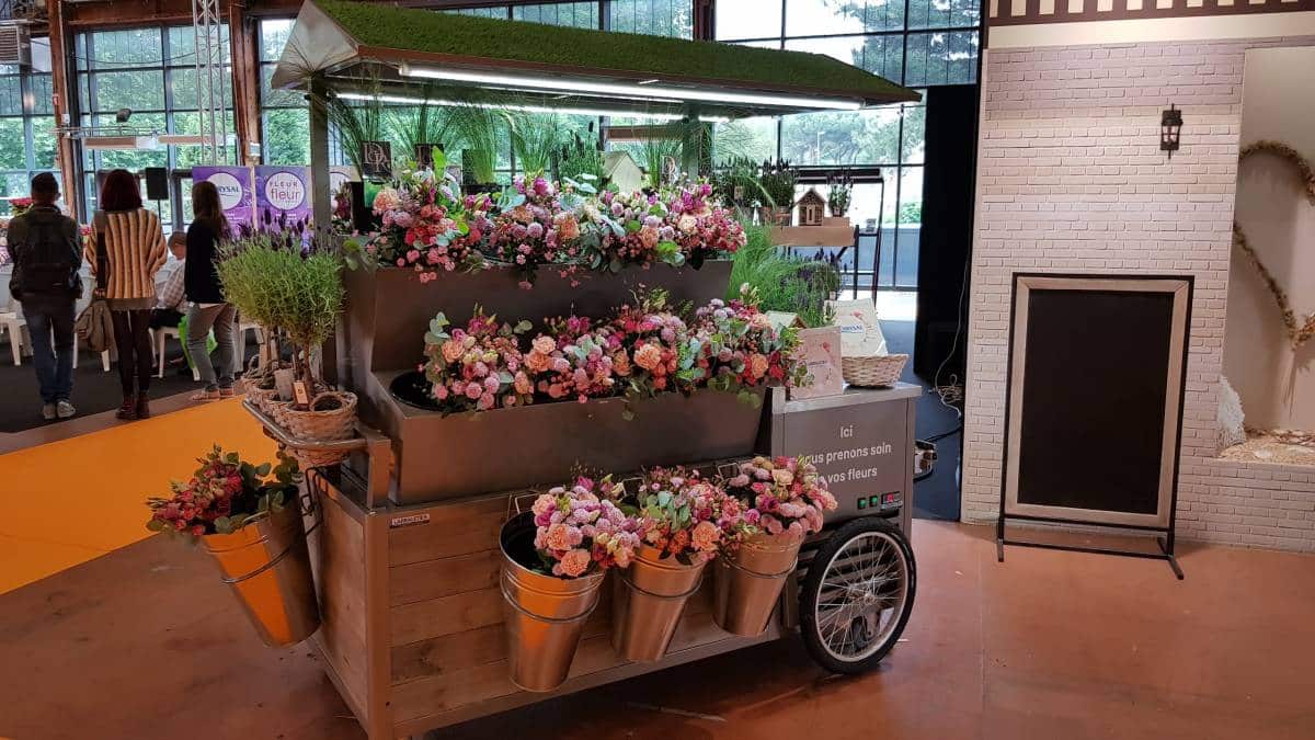 [Brève] Salon Du Végétal 2018 - Larbaletier - Nouveauté - Le Chariot Floral Réfrigéré