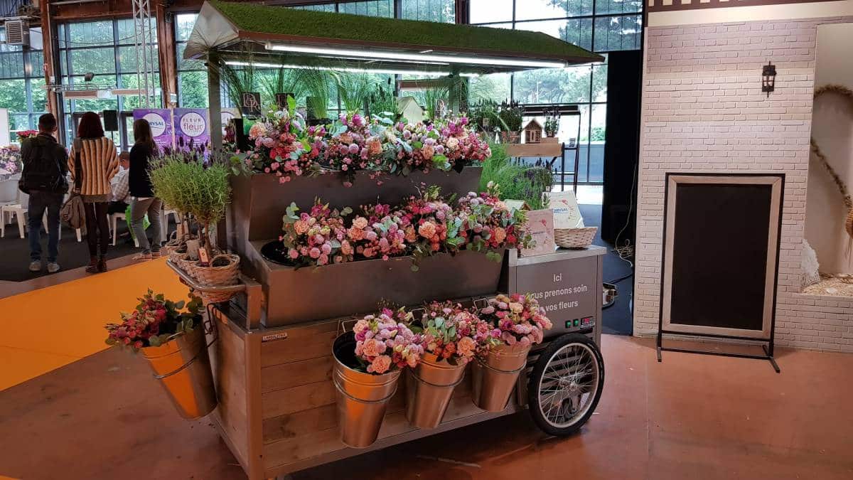 [Brève] Salon Du Végétal 2018 - Larbaletier - Nouveauté - Le Chariot Floral Réfrigéré
