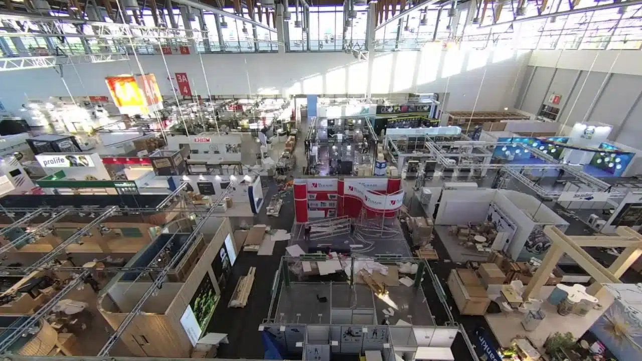Interzoo 2018 Trade fair installation in time lapse