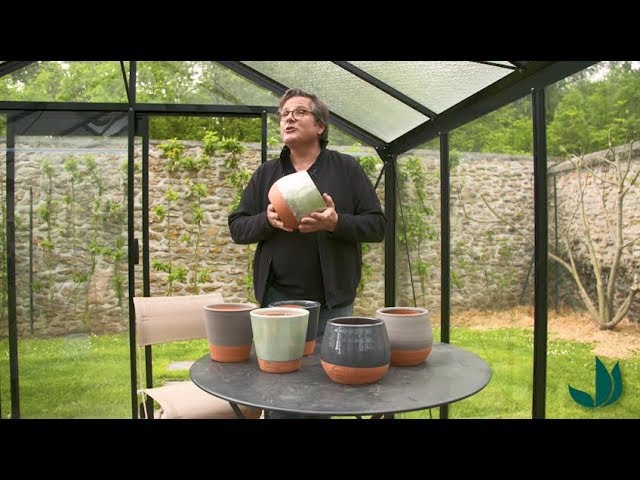 Collection exclusive Les Poteries d'Albi : pots en terre cuite - Jardinerie Truffaut TV