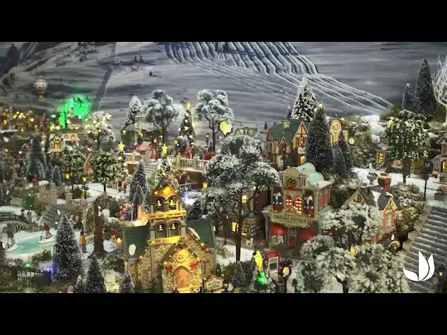 Vidéo] Lemax : village de Noël miniature - Jardinerie Truffaut TV