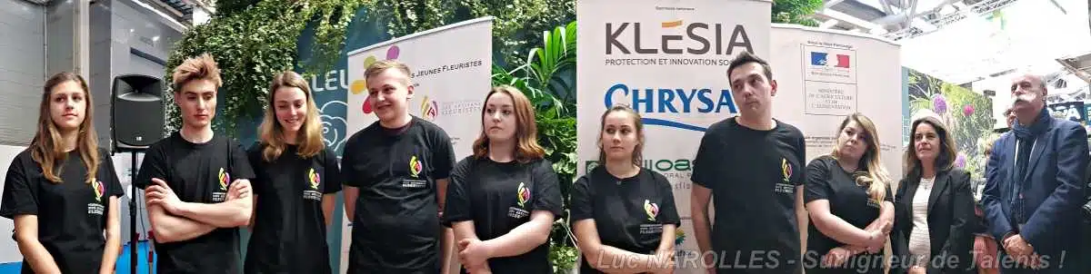Salon de l’agriculture 2019 – Audric RONFORT – Oscar des Jeunes Fleuristes