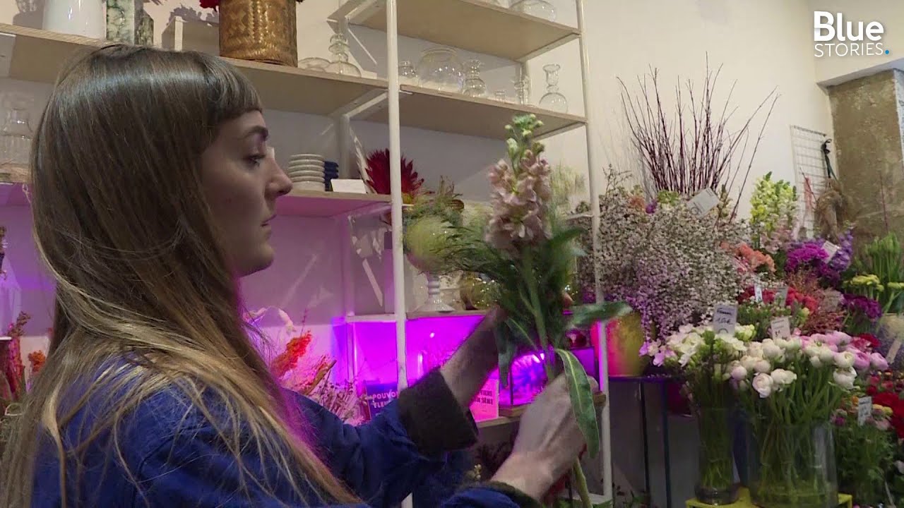 Pour la Saint-Valentin, une fleuriste vend des bouquets locaux et éco-responsables