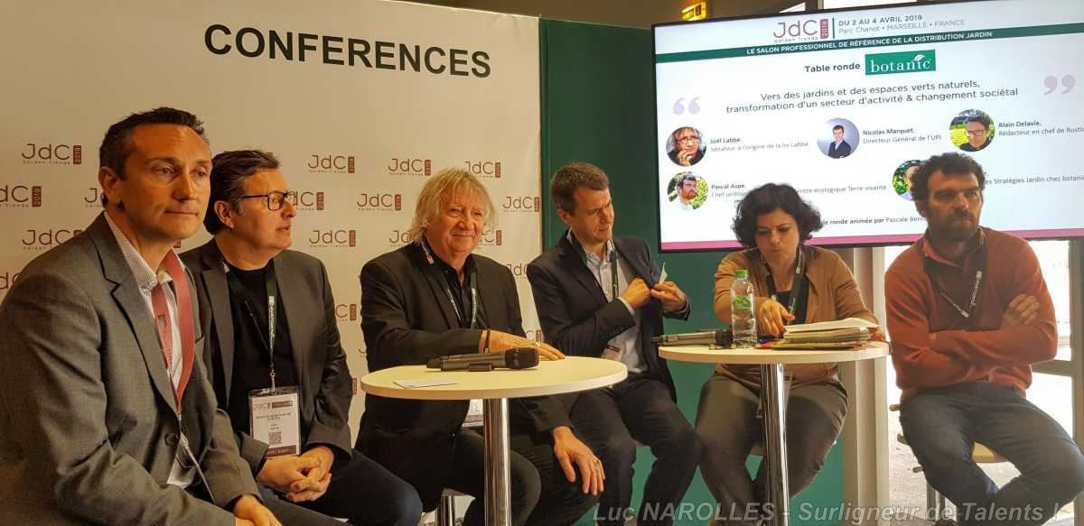 JdC Garden Trends 2019 – Carrefour d’échanges et de rencontres - Table ronde inaugurale avec Botanic