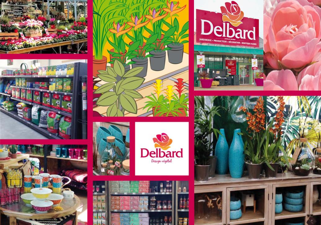 Delbard, Design végétal  &#8211; Nouvelle signature &#8211; Nouveau concept &#8211; Pour tous les indépendants de la jardinerie