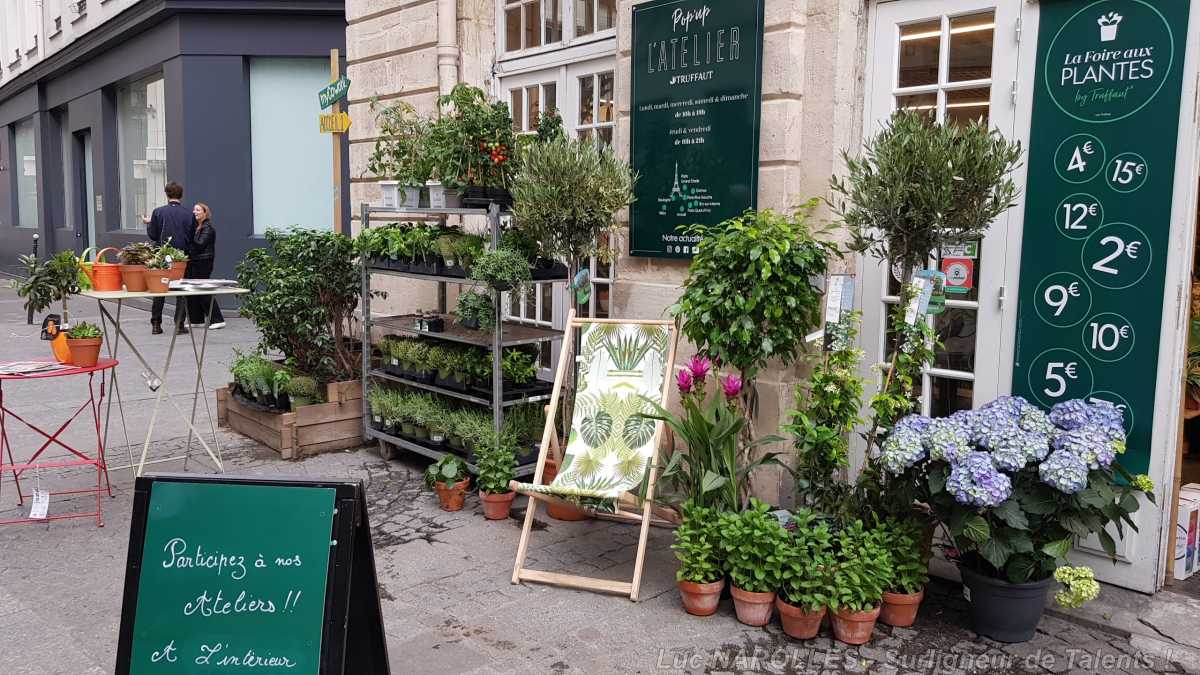 [Brève] Visite de l’Atelier PopUp Paris – La boutique éphémère des jardineries Truffaut – Un moment privilégié offert aux clients !