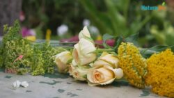 Tutoriel Art Floral   Le petit bouquet rond par Sylvie Chardon