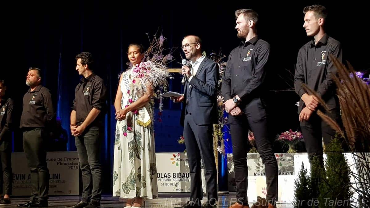 Tours – Novafleur 2019 – Aurélie RUETSCH  Champion de France fleuriste 2019