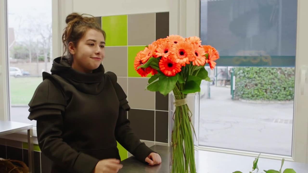 Les apprentis du CFA94...de vrais super-héros !! Filière Fleuriste-décorateur