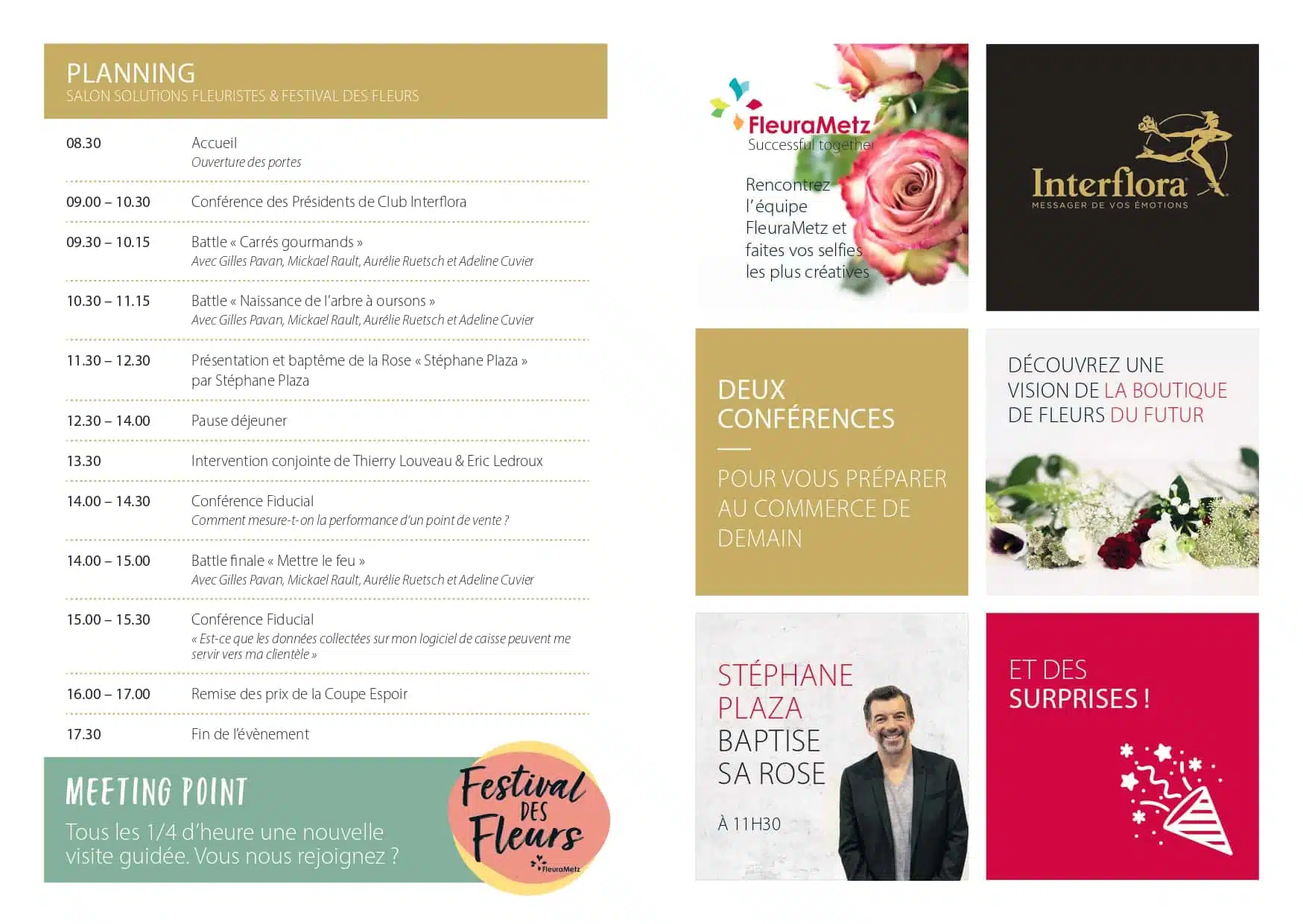 Tout sur le Salon Solutions Fleuristes - FleuraMetz Interflora - 20 janvier 2020 - Bourget Paris