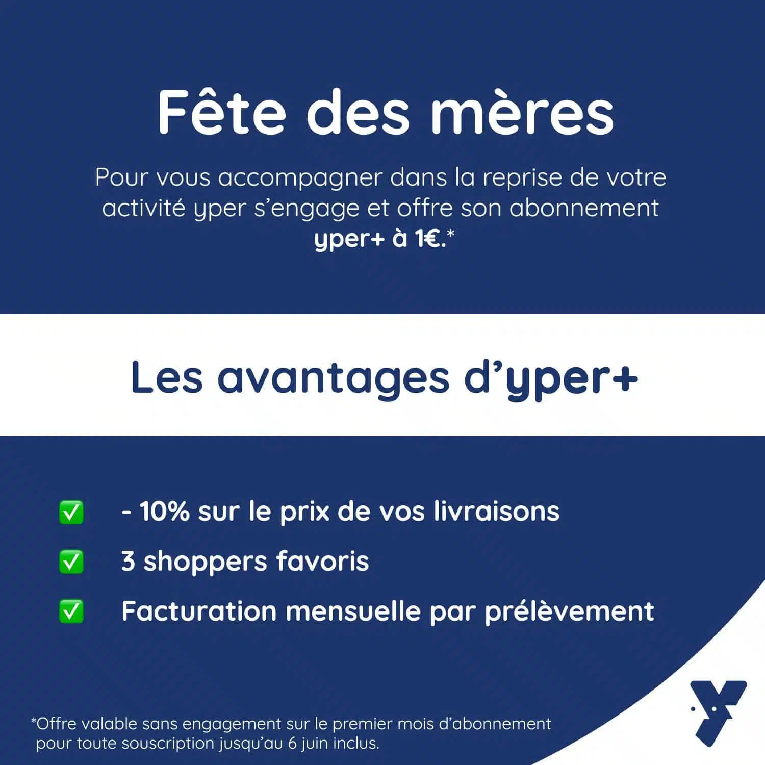 Livraison - Pour la fête des mères 2020, yper fait une fleur à ses partenaires fleuristes