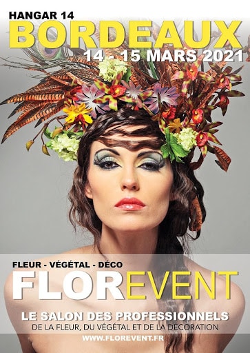 FlorEvent le salon des professionnels de la Fleur double sa présence à Bordeaux les 14 et 15 mars 2021