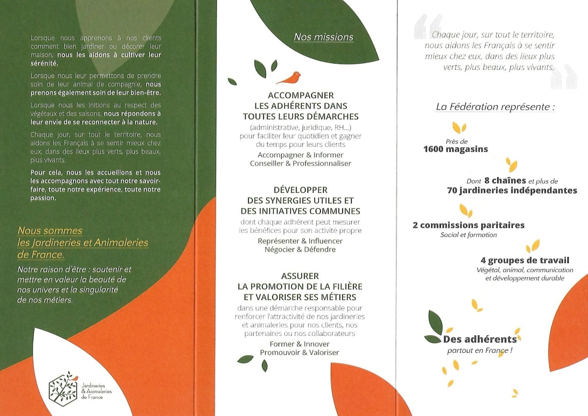 2020 - La Naissance D'Une Nouvelle Identité - La Fnmj Devient Jardineries &Amp; Animaleries De France