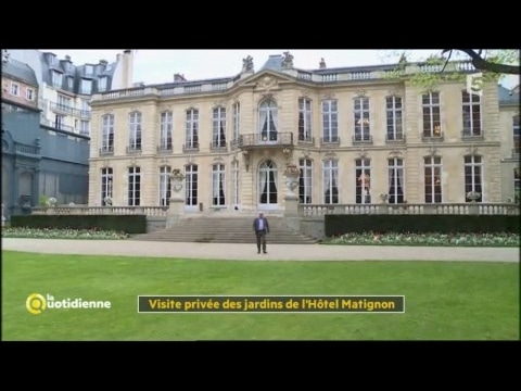 Visite privée des jardins de l'Hôtel Matignon - La Quotidienne