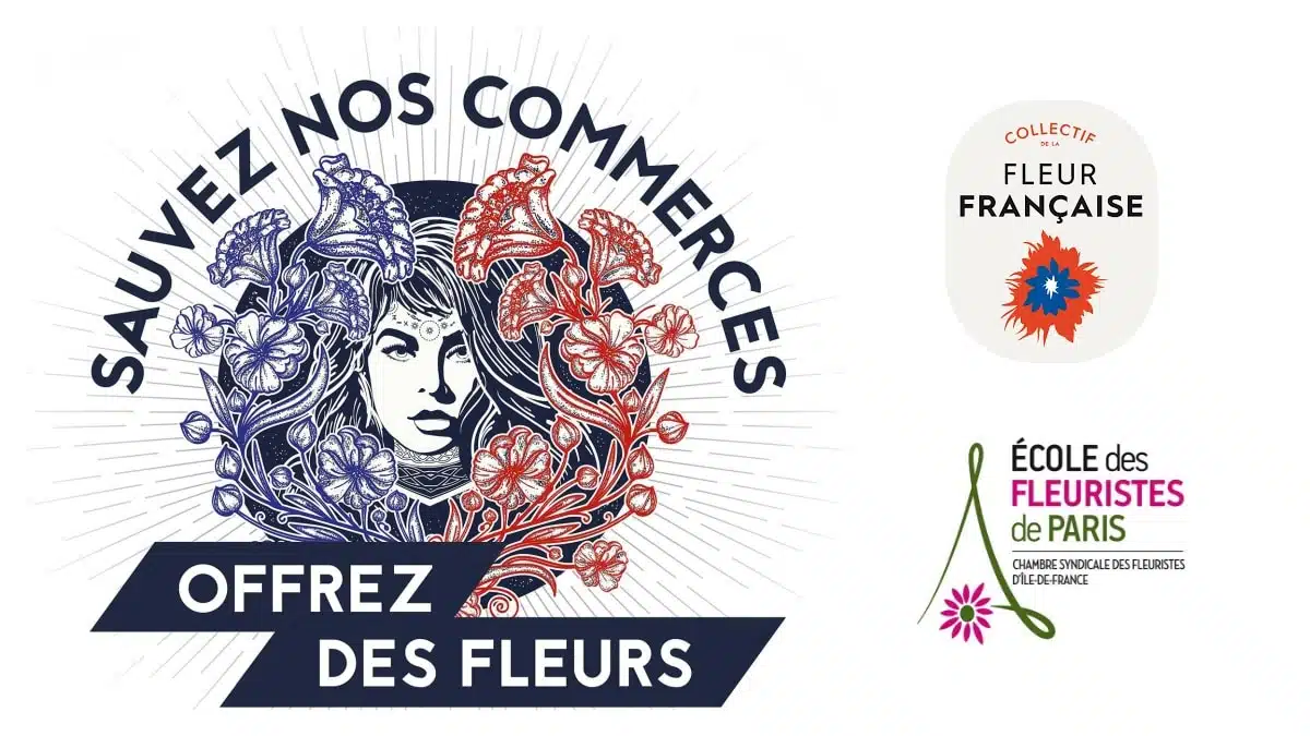 Ecole fleuriste de Paris - Collectif fleurs Francaises Sauvez fleuristes JAF-info Jardinerie Fleuriste