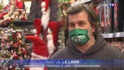 On-se-bouscule-au-rayon-décoration-de-Noël-Le-journal-de-13h-TF1 JAF-info Jardinerie