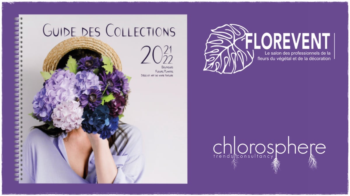 guide des collections 21-22 Florevent et Chlorosphere JAF-info Fleuriste