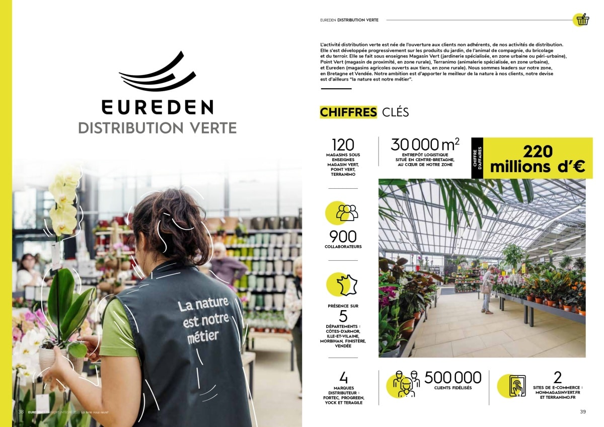 Eureden Bretagne Vendée – La Distribution Verte est un atout pour le groupe – La nature est notre métier !