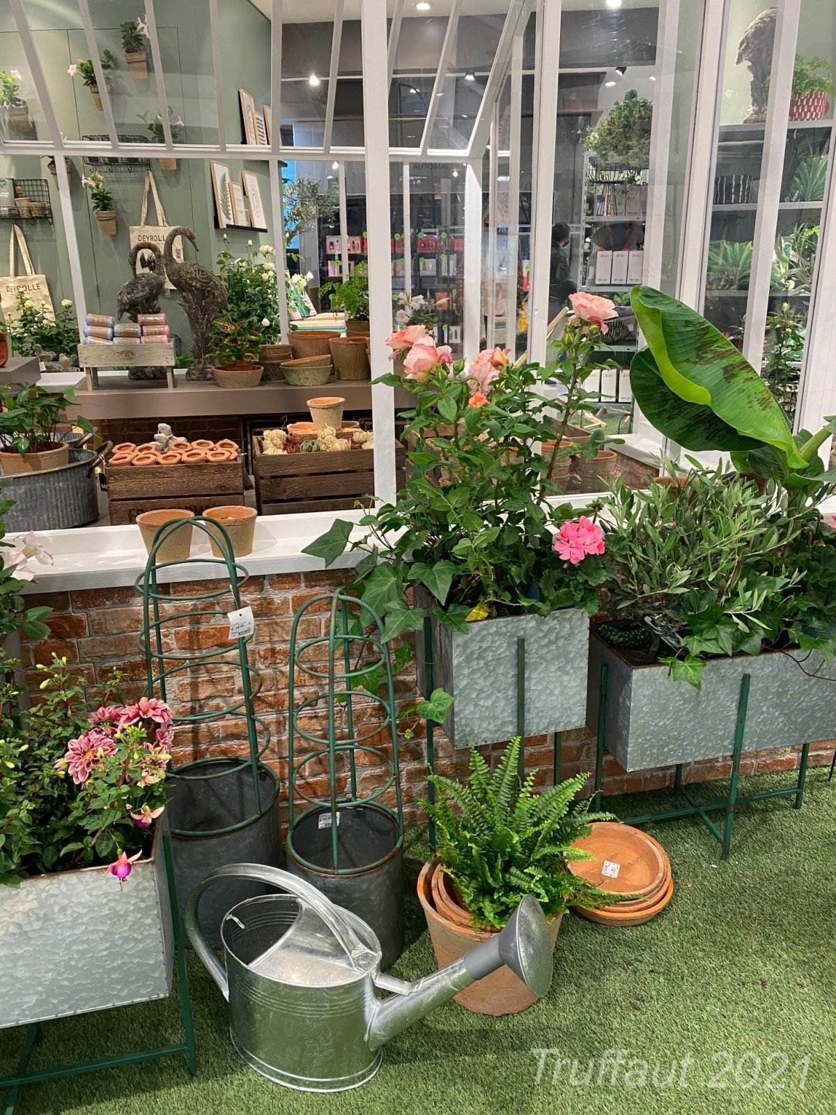 Truffaut ouvre un nouveau corner jardin au sous-sol du BHV