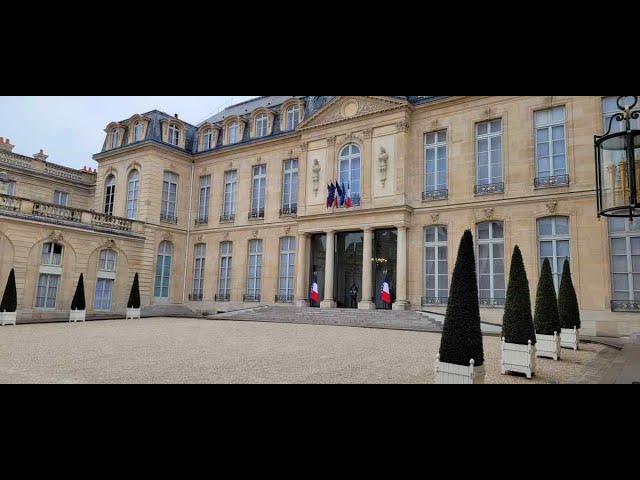 Cérémonie du Muguet 2021 - Présidence de la République - Palais de l'Elysee