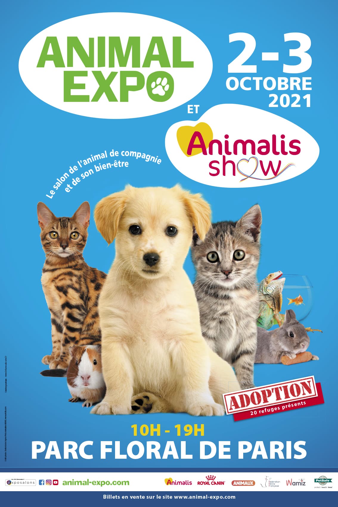 Animal Expo – Animalis Show  – Le salon de l’animal de compagnie et de son bien-être depuis 30 ans