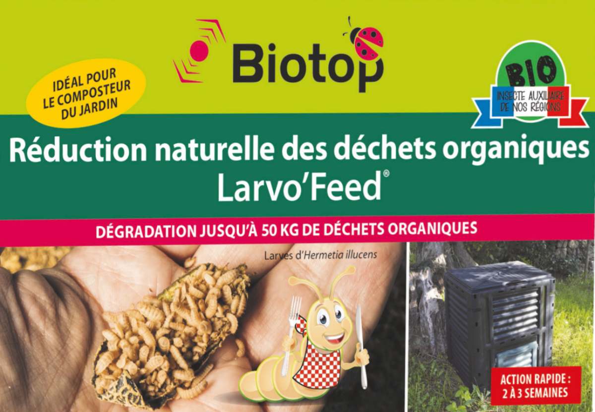 Larvo-Feed Biotop Jaf-Info Jardinerie