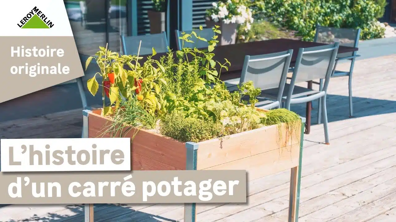 L'histoire originale d'un carré potager - Mon Petit Potager | Leroy Merlin