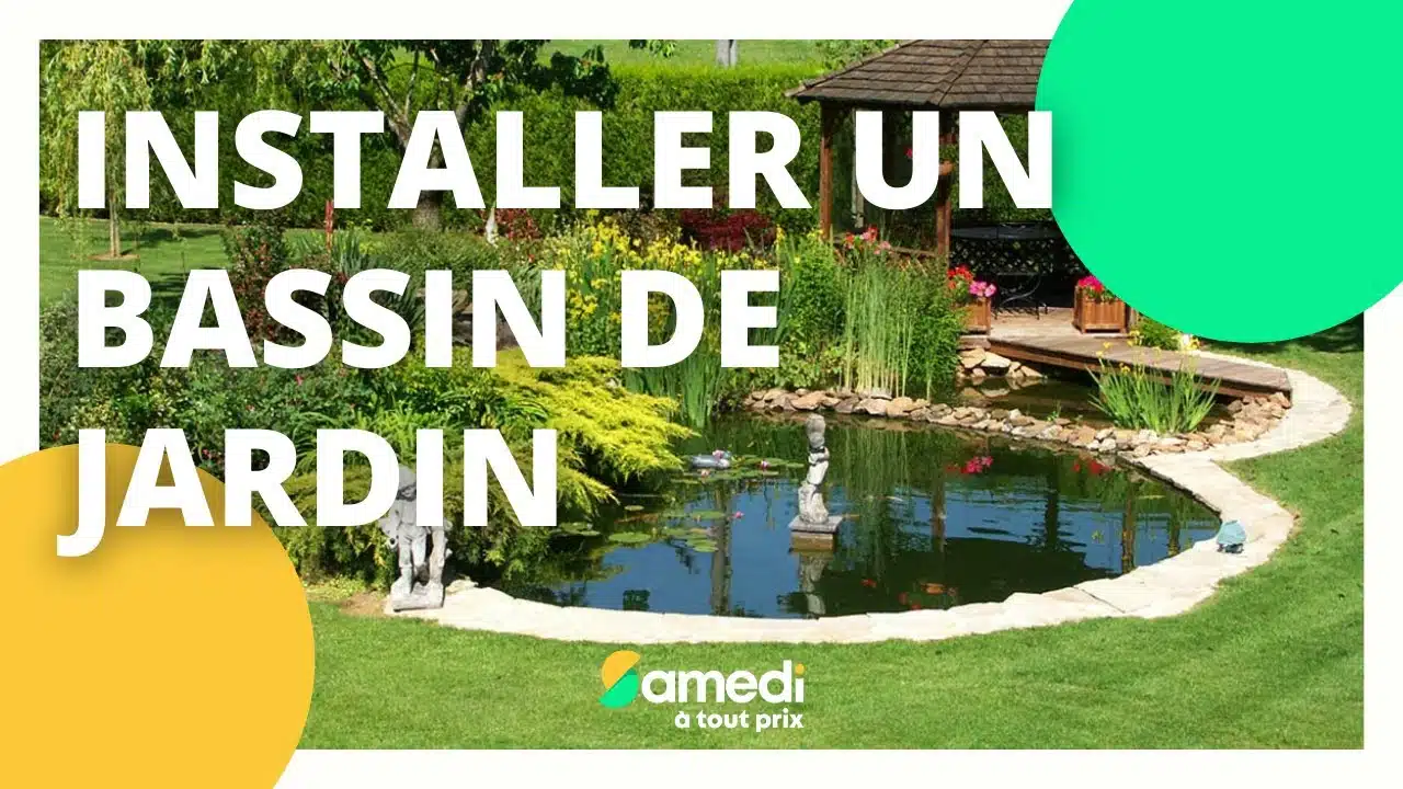 Installer un bassin de jardin - Samedi à tout prix