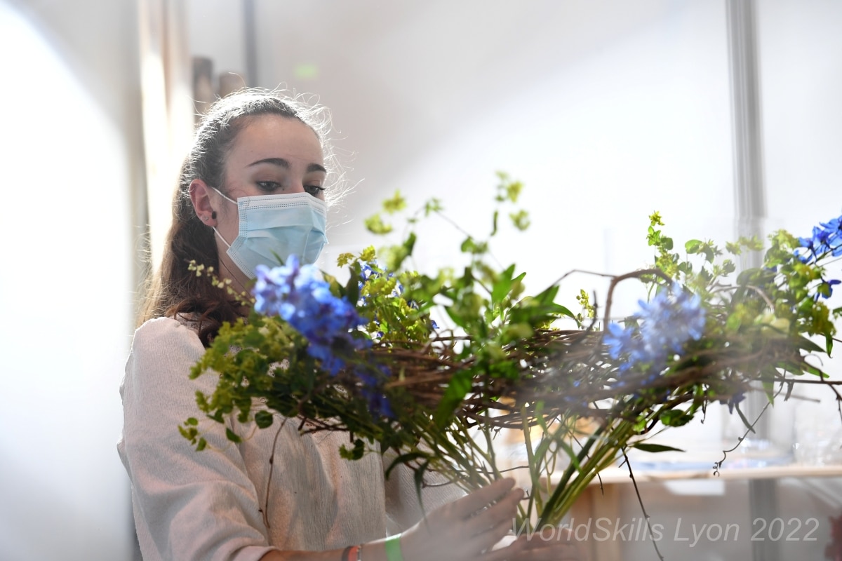 WorldSkills Lyon 2022  – Découvrez les médaillés du Pôle Végétal et les lauréats qualifiés pour la finale Internationale de Shanghaï ! (Art Floral Fleuriste – Horticulture – Jardinier Paysagiste)