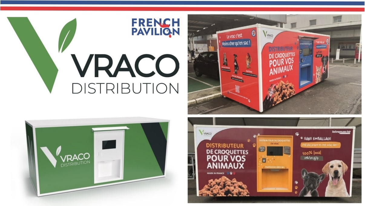VRACO Distributeur de croquettes JAF-info Animalerie