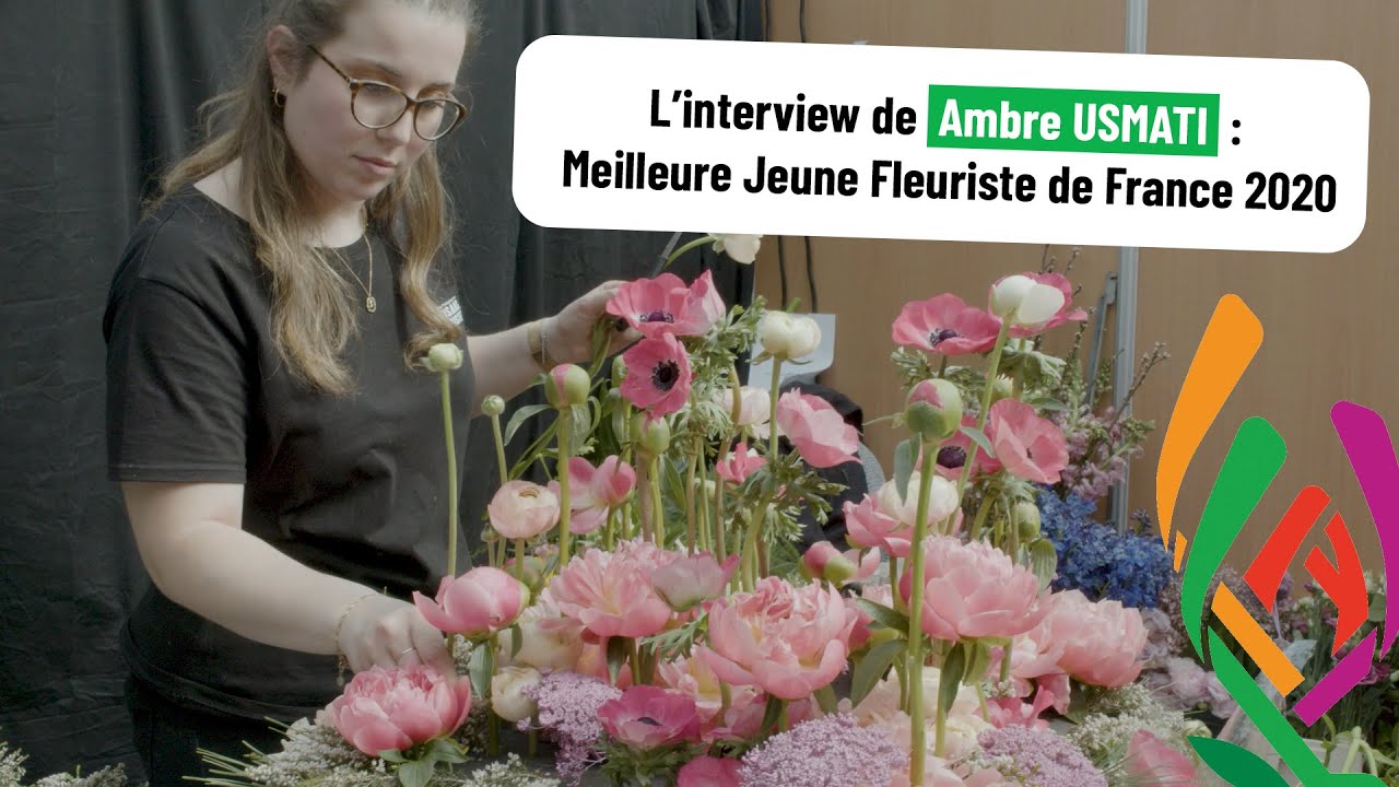 La mini-interview de Ambre USMATI, Championne de l'Oscar des Jeunes Fleuristes 2020