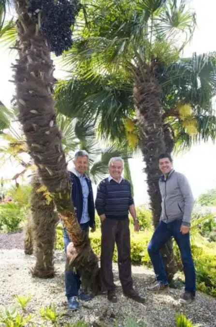 Amandine Ripaud, Marc-Henri Doyon et Damien Ripaud, la nouvelle équipe dirigeante des pépinières Ripaud