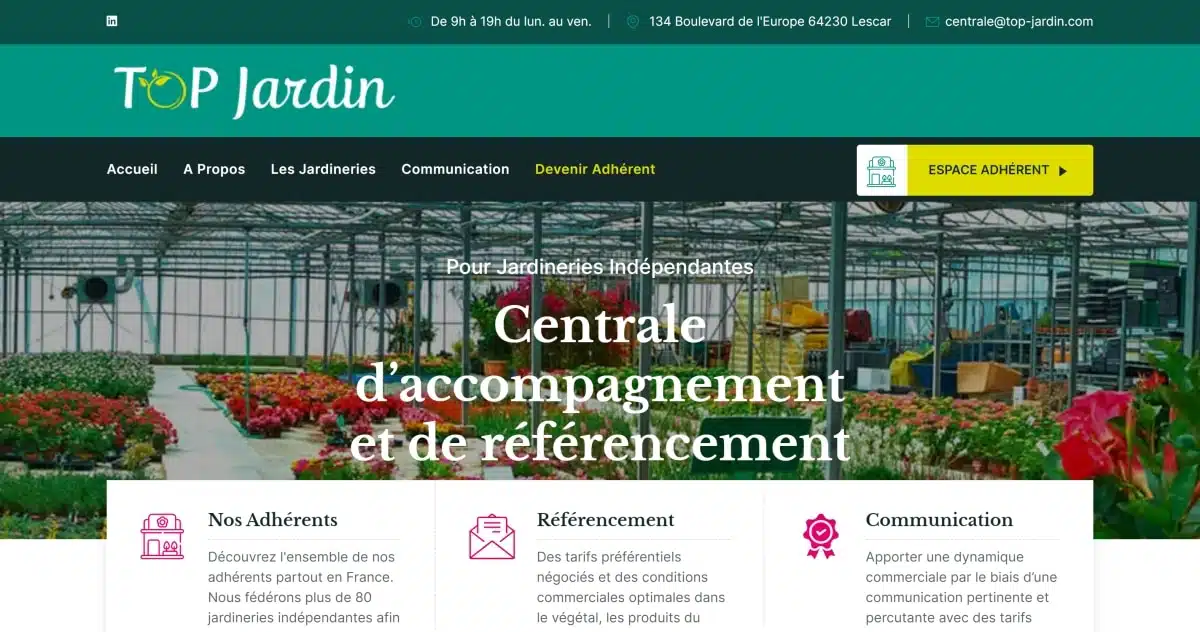 La centrale de référencement pour les jardineries indépendantes TOP JARDIN organise sa première rencontre réseau