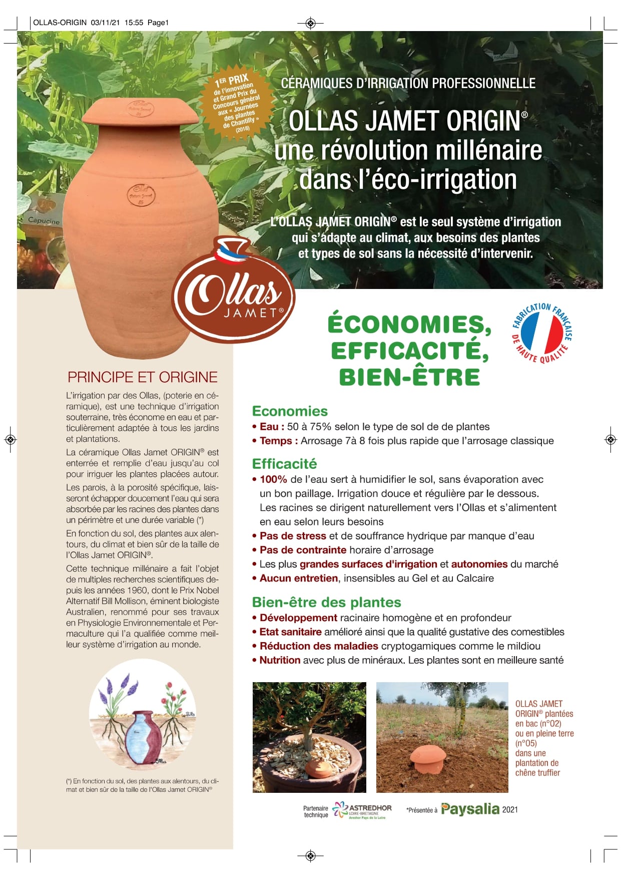 Poterie Jamet Présente Le Système D’irrigation Ollas - Made In France, Durable Et Certifié