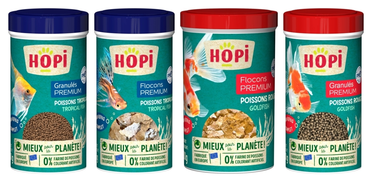 Hopi (Groupe Zolux) Présente Sa Gamme D’alimentation Premium Pour Poissons Et Petits Mammifères