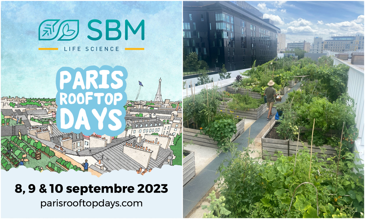SBM Life Sciences Partner per la 1a edizione dei Paris RoofTopDays - 8-10 settembre 2023
