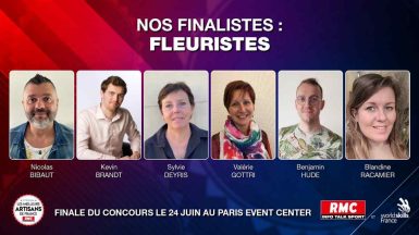 finaliste Meilleur Artisan France Fleuriste